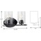 Progress Lighting Riley Collection Black Two-Light Bath P300277-031 - alternate 4